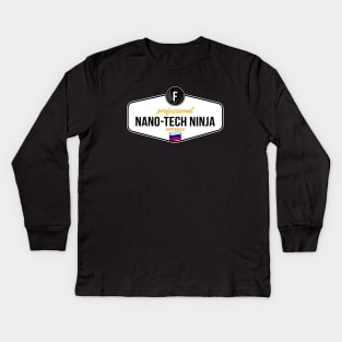 Professional Nano-Tech Ninja [GTA] Kids Long Sleeve T-Shirt